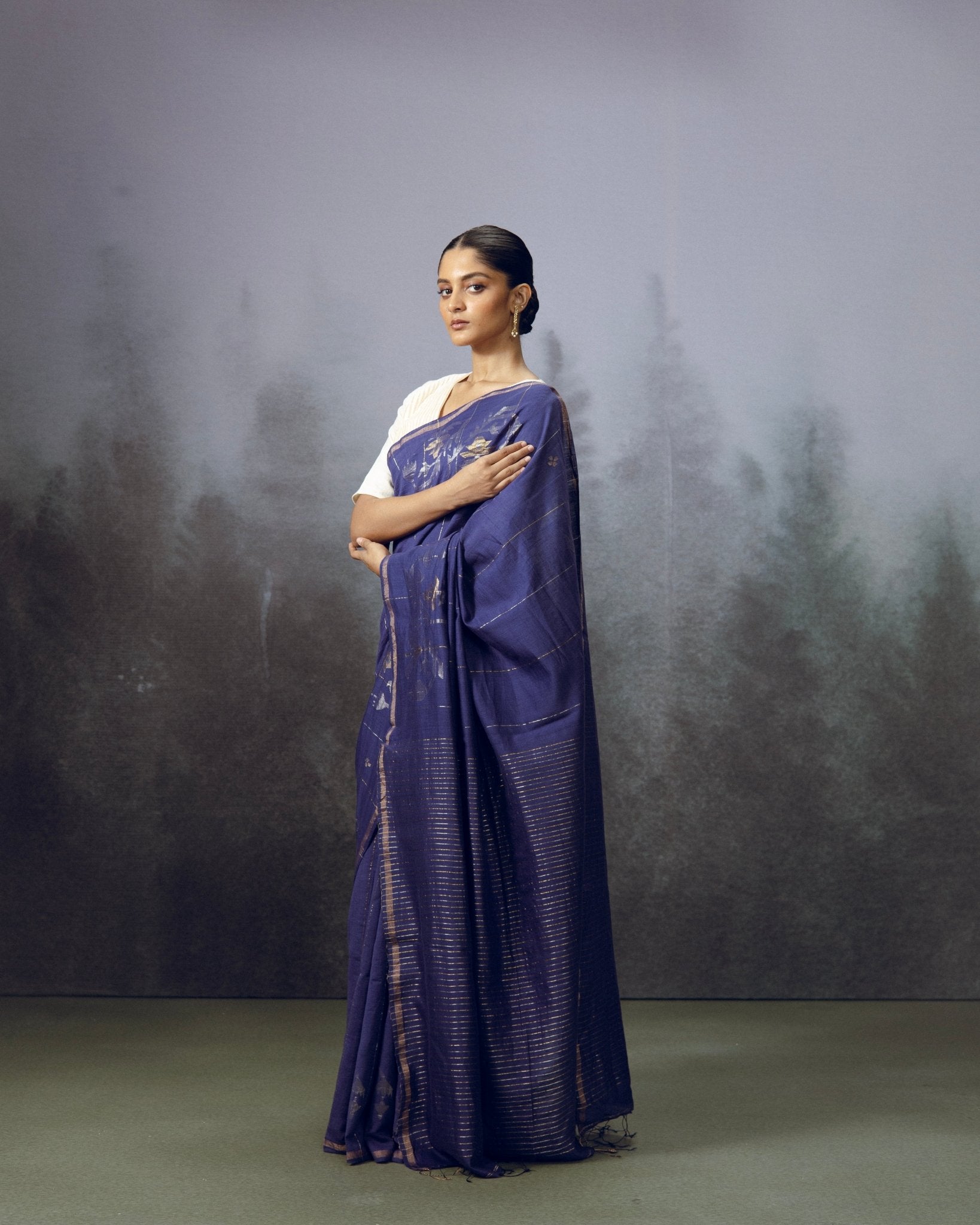 Nilaya Saree - CiceroniSareeGulmohar Calcutta