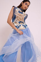 Niloy - Drift Away Divided Skirt + Square Top - CiceroniSkirt SetMadder Much