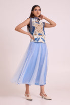 Niloy - Drift Away Divided Skirt + Square Top - CiceroniSkirt SetMadder Much