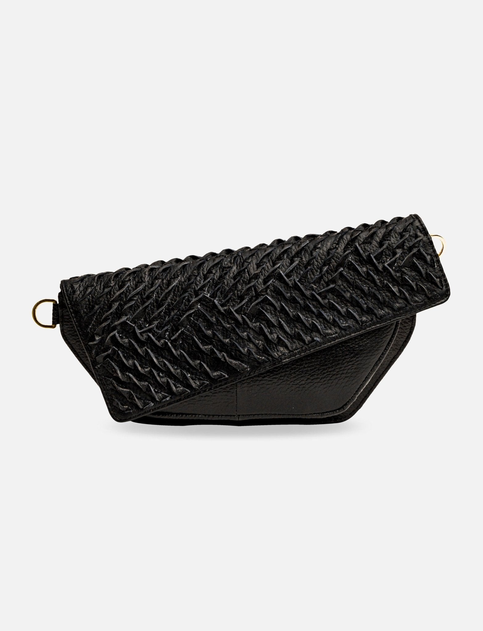 Nitin Bal Runway in Black Khai Crossbody - CiceroniWalletEconock