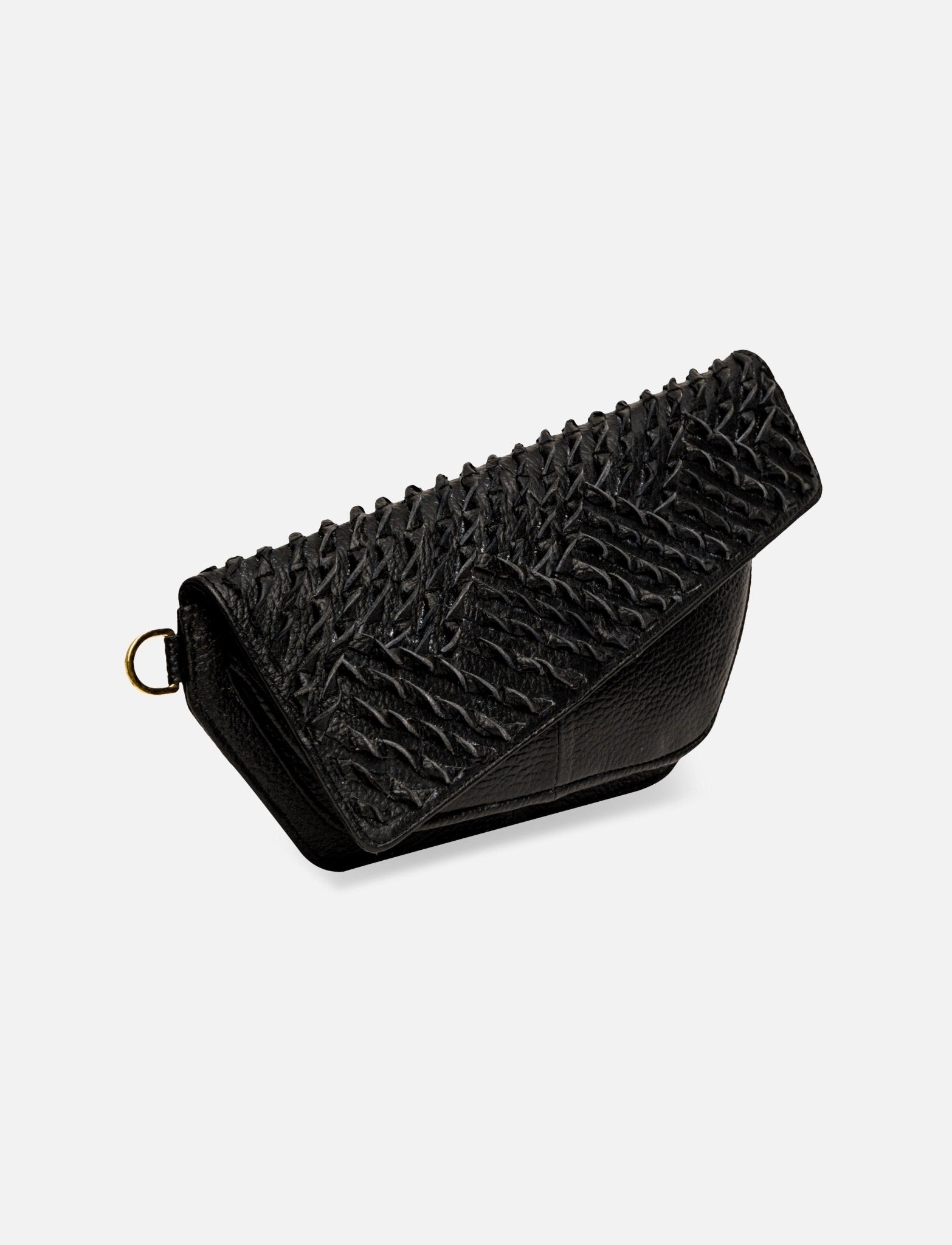 Nitin Bal Runway in Black Khai Crossbody - CiceroniWalletEconock