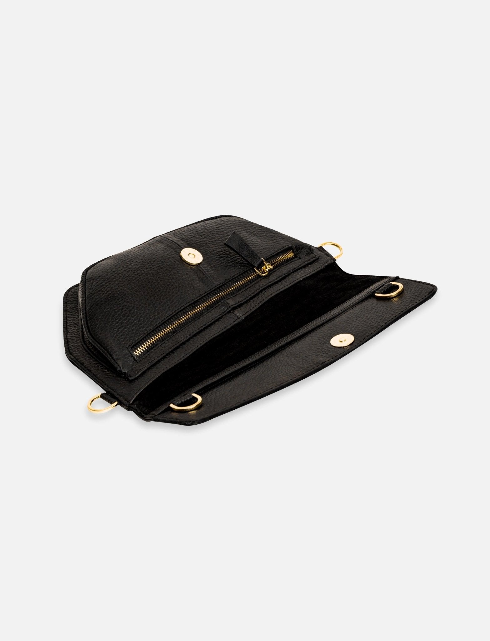 Nitin Bal Runway in Black Khai Crossbody - CiceroniWalletEconock