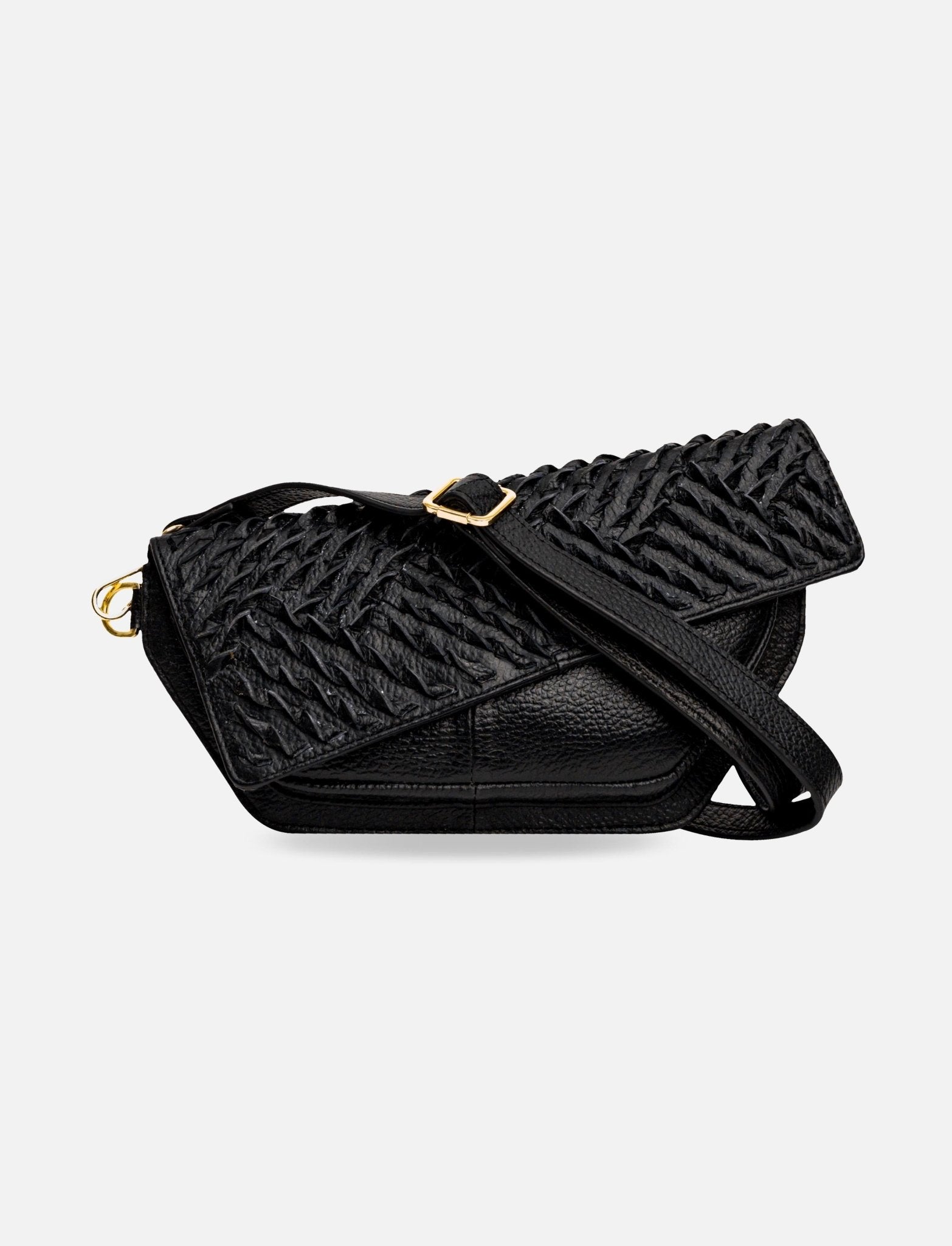 Nitin Bal Runway in Black Khai Crossbody - CiceroniWalletEconock
