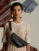 Nitin Bal Runway in Black Khai Crossbody - CiceroniWalletEconock