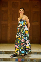 Noir Maxi Dress - CiceroniDressesHappi Space