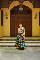 Noir Maxi Dress - CiceroniDressesHappi Space