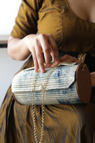 Non Detachable Fixed Sleeve - Round - Bidan Upcycled Round Clutch - CiceroniBagsLukka Chuppi