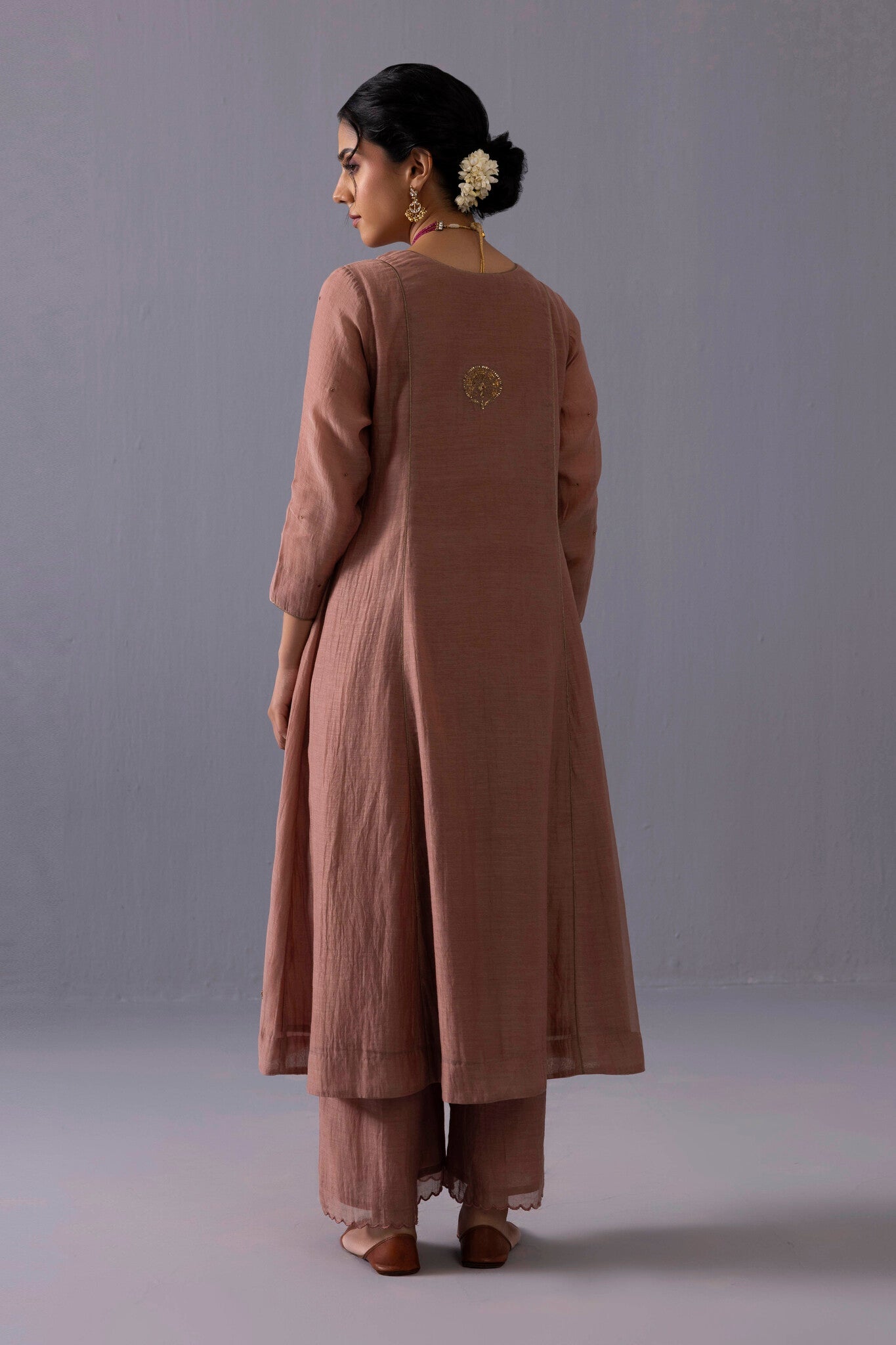 Noor Kurta Set - Brown - CiceroniKurta SetsLabel Shreya Sharma