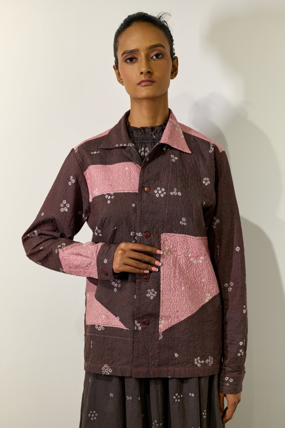 Nordic Bandhani Jacket - CiceroniJacketsDoodlage