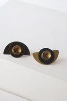 Nova - Half Moon Earring - Black - A - CiceroniEarringsLukka Chuppi