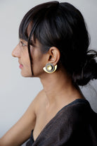 Nova - Half Moon Earring - Black - CiceroniEarringsLukka Chuppi