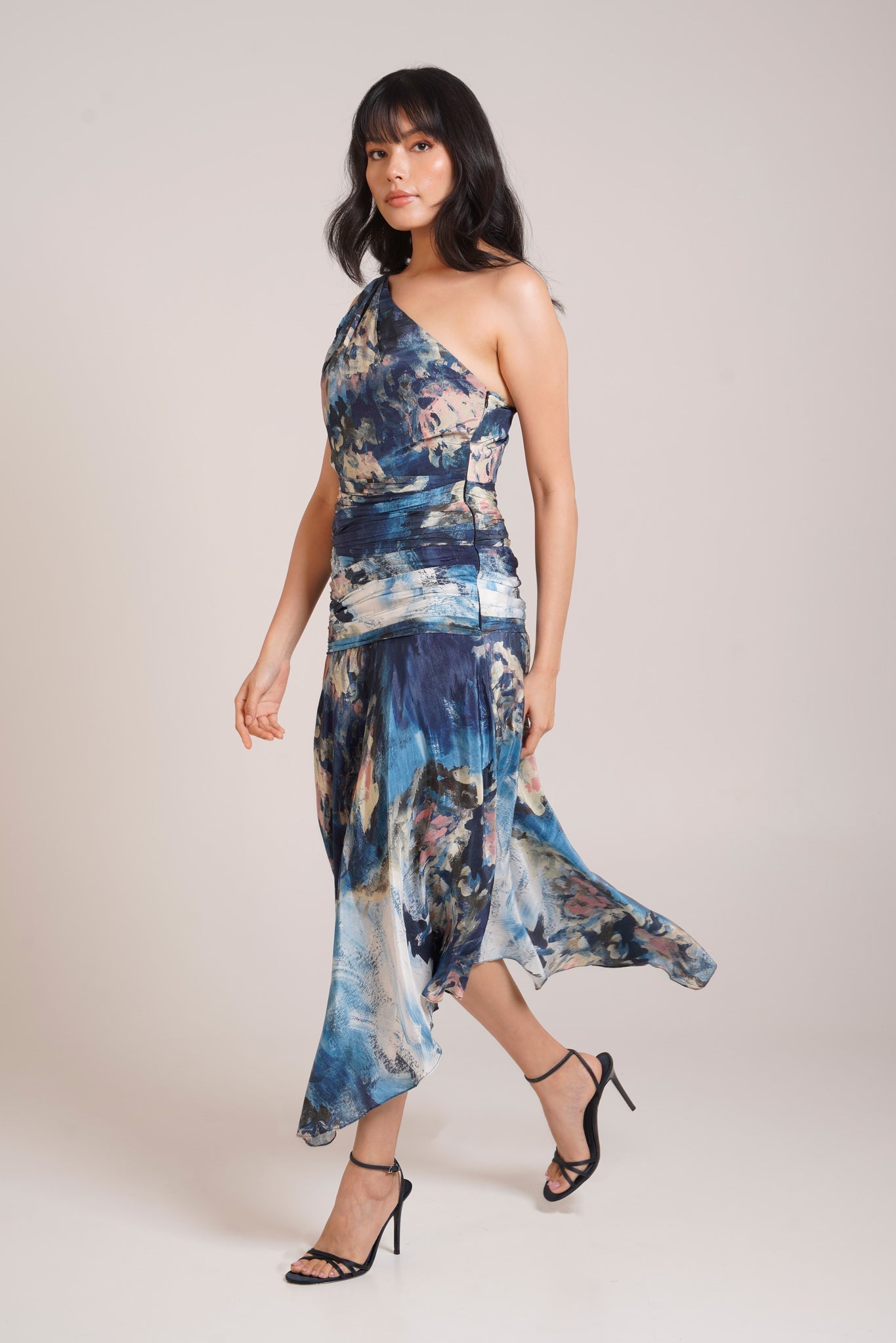 Nuri One Shoulder Dress - CiceroniDressesAdvait