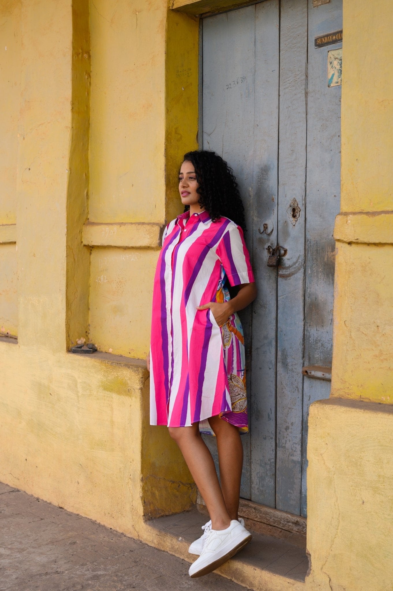Nuste Zai Shirt Dress - CiceroniDressesPrachi Kamat