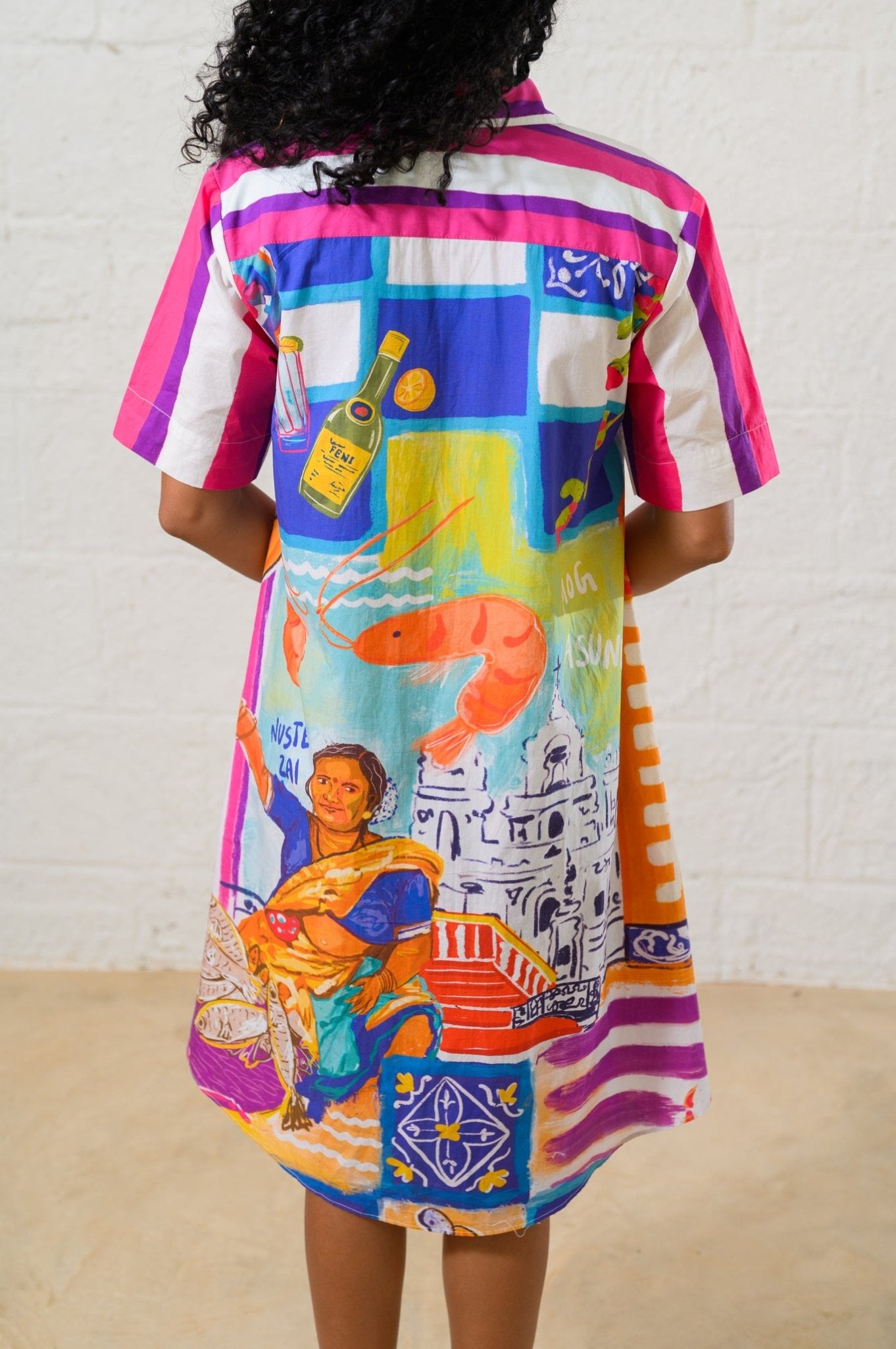 Nuste Zai Shirt Dress - CiceroniDressesPrachi Kamat