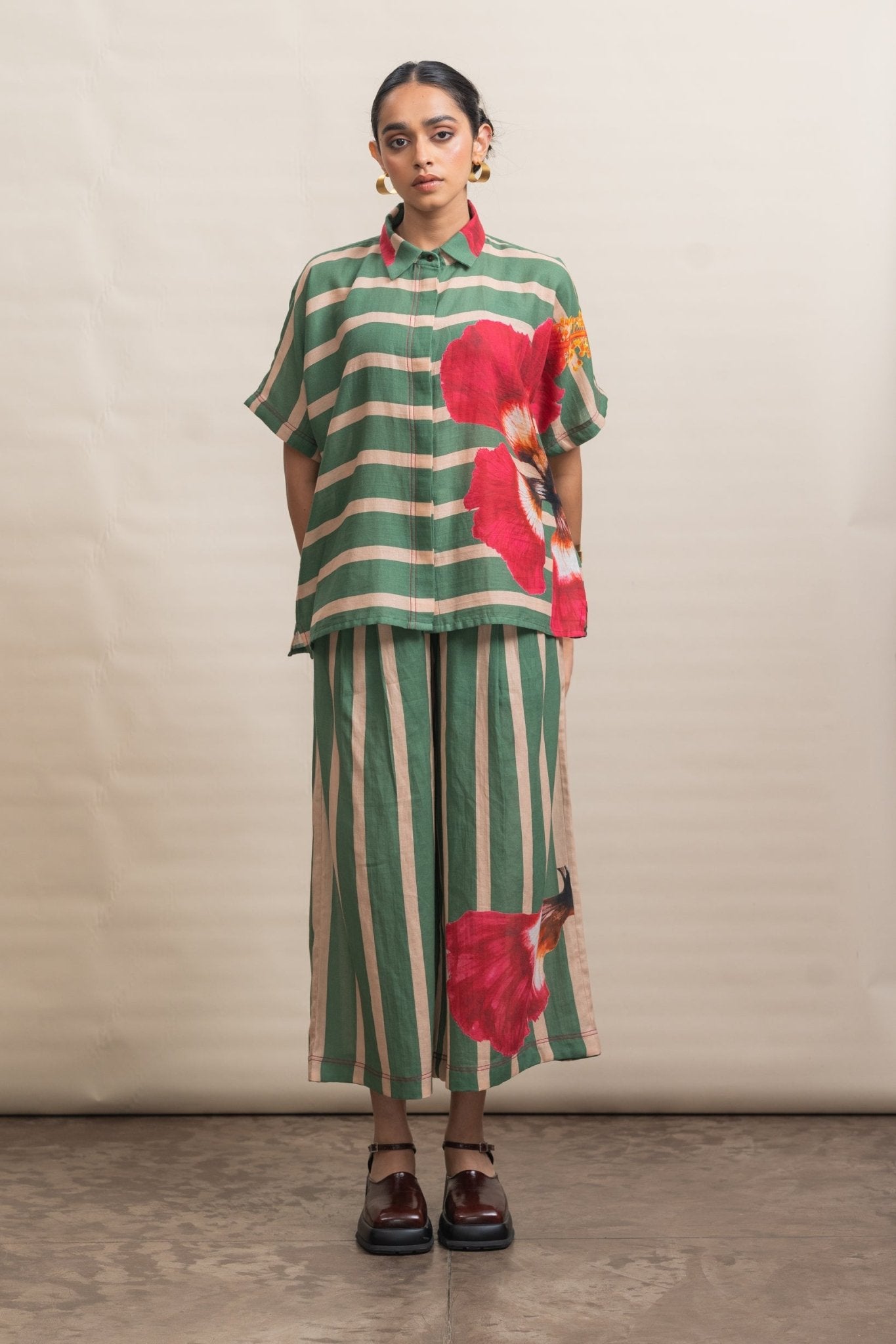 Nysa Cara Set - Forest Green - CiceroniCo - ord SetRaga & Co.