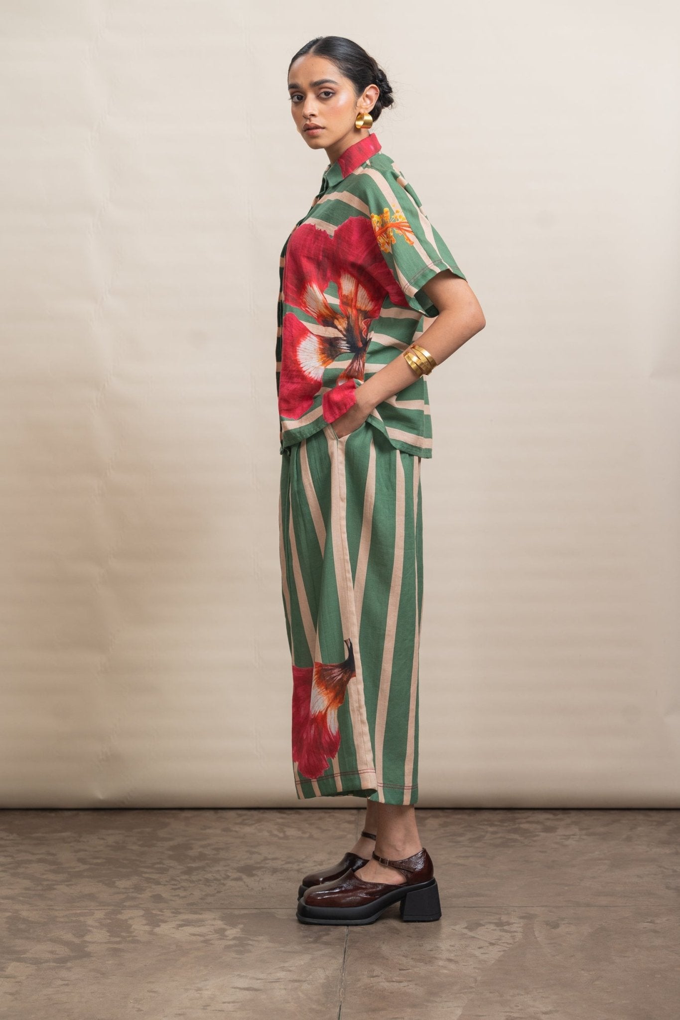 Nysa Cara Set - Forest Green - CiceroniCo - ord SetRaga & Co.