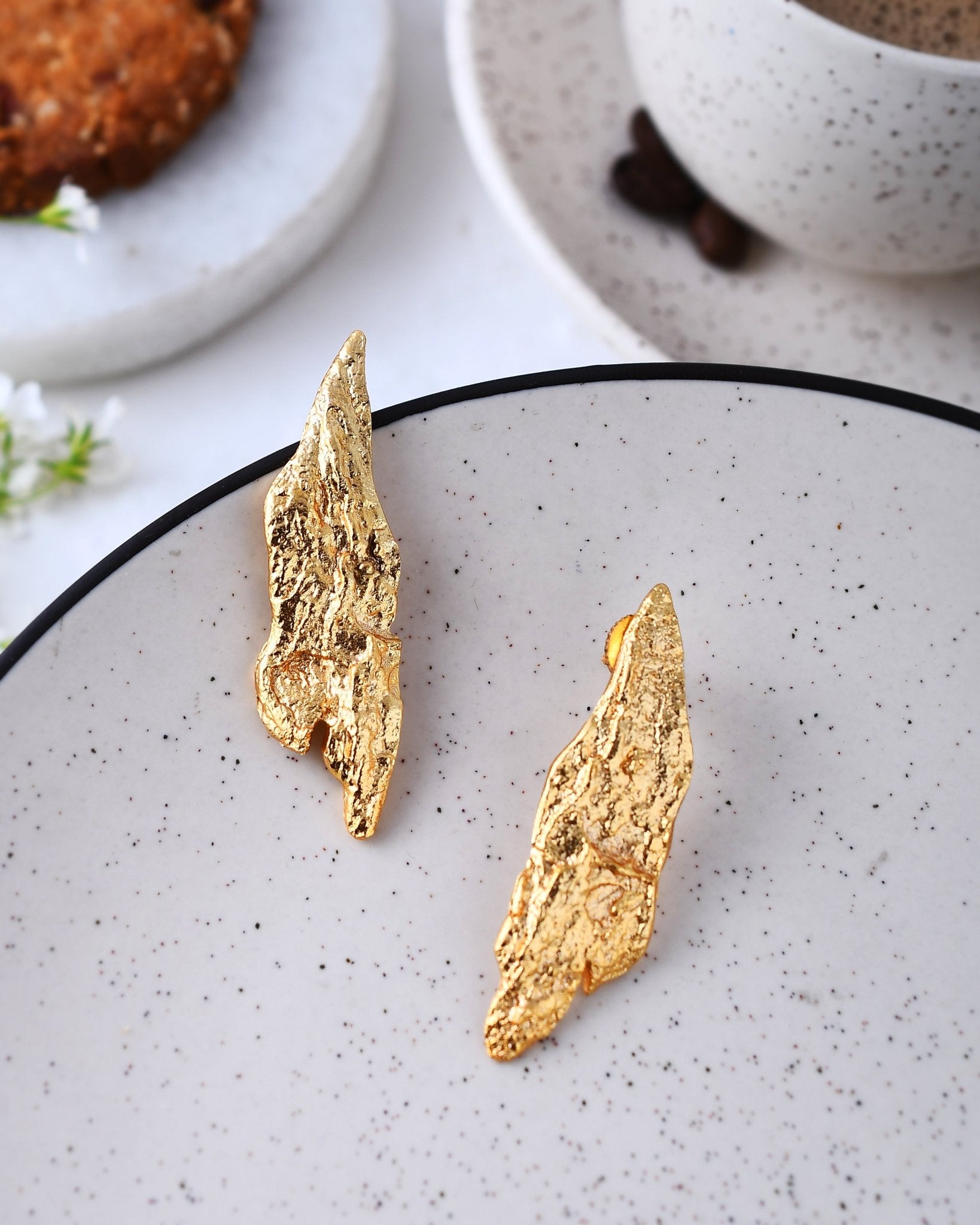 Oak Bark Earrings - CiceroniEarringsStudio Kassa