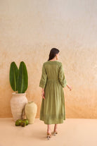Olive Fern Dress - CiceroniDressesTaro
