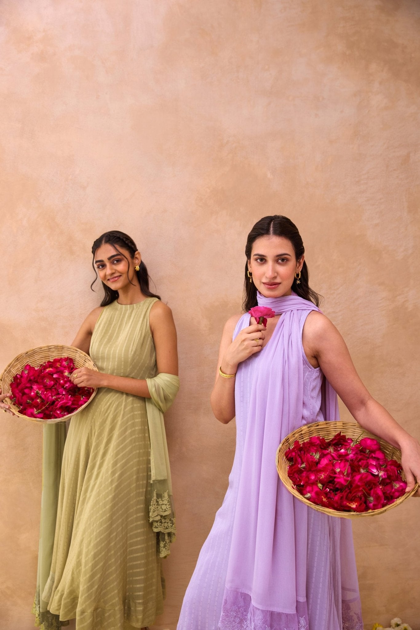 Olive Mist Kurta Set - CiceroniKurta Set, Everyday WearTaro