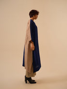 Onyx Tunic in Blue and Grey - CiceroniKurta, Festive WearStoique