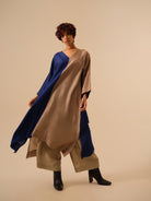 Onyx Tunic in Blue and Grey - CiceroniKurta, Festive WearStoique