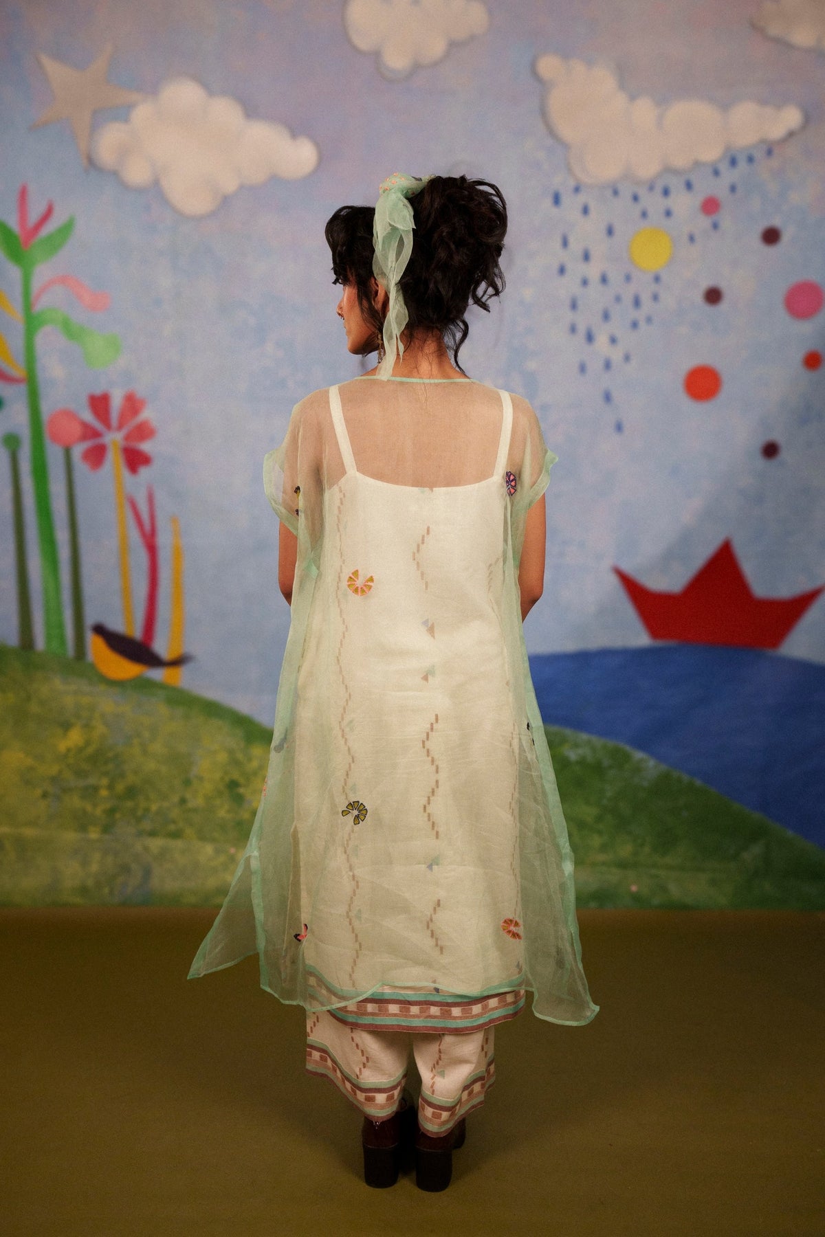 Opalite Organza Overdress Co-ord - CiceroniCo-ordBhomra