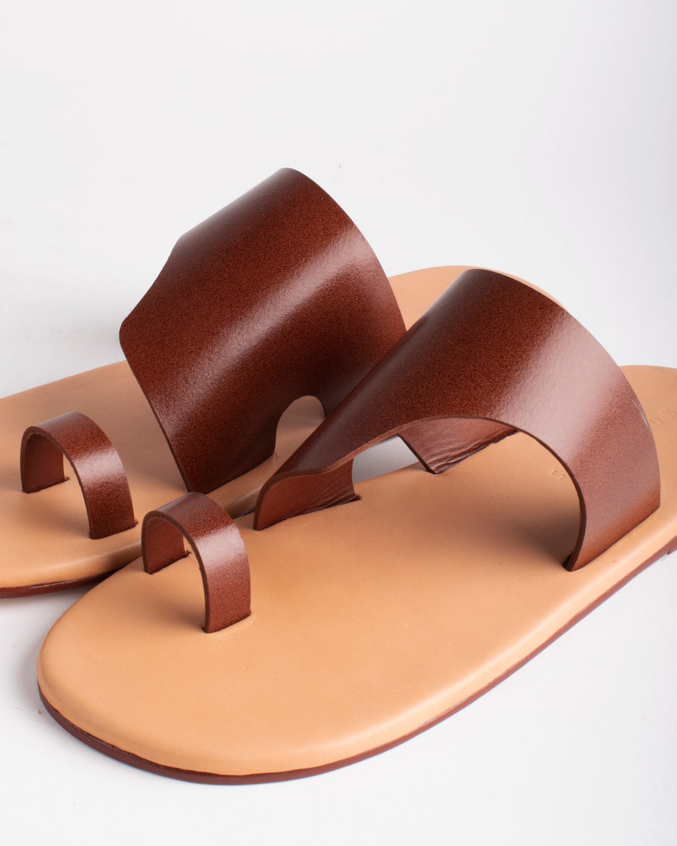 Open Toe Chappals - CiceroniFlatsSlomotion