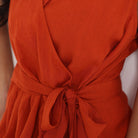 Orange Rust Dress - CiceroniDressesSelfish Clarity