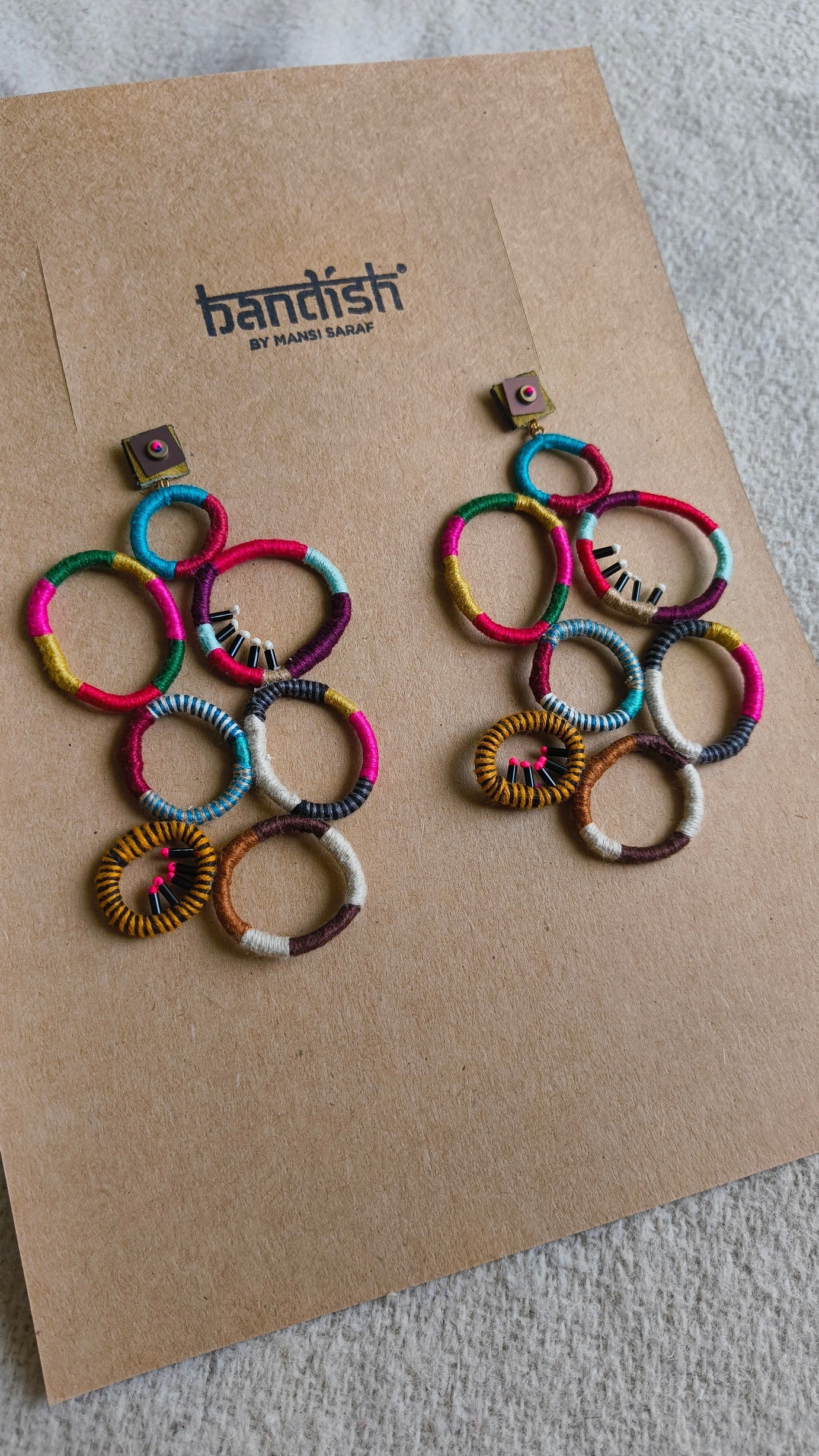 Orbit Loop Earrings - CiceroniEarringsBandish