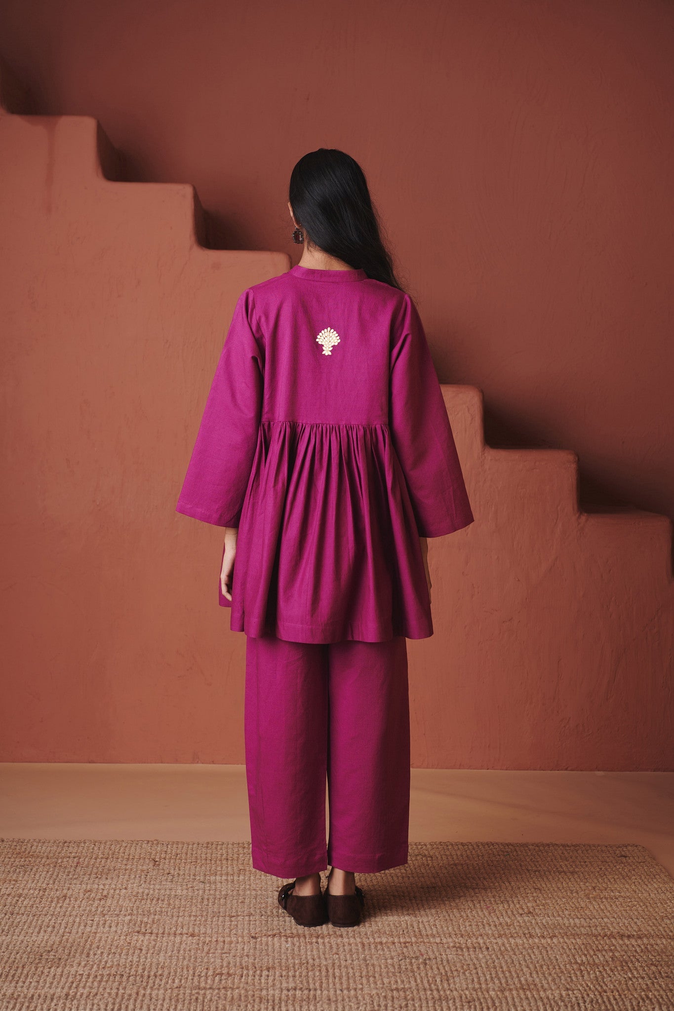 Orchid Co - Linen Gathered Shirt - CiceroniWomen ShirtsSaphed