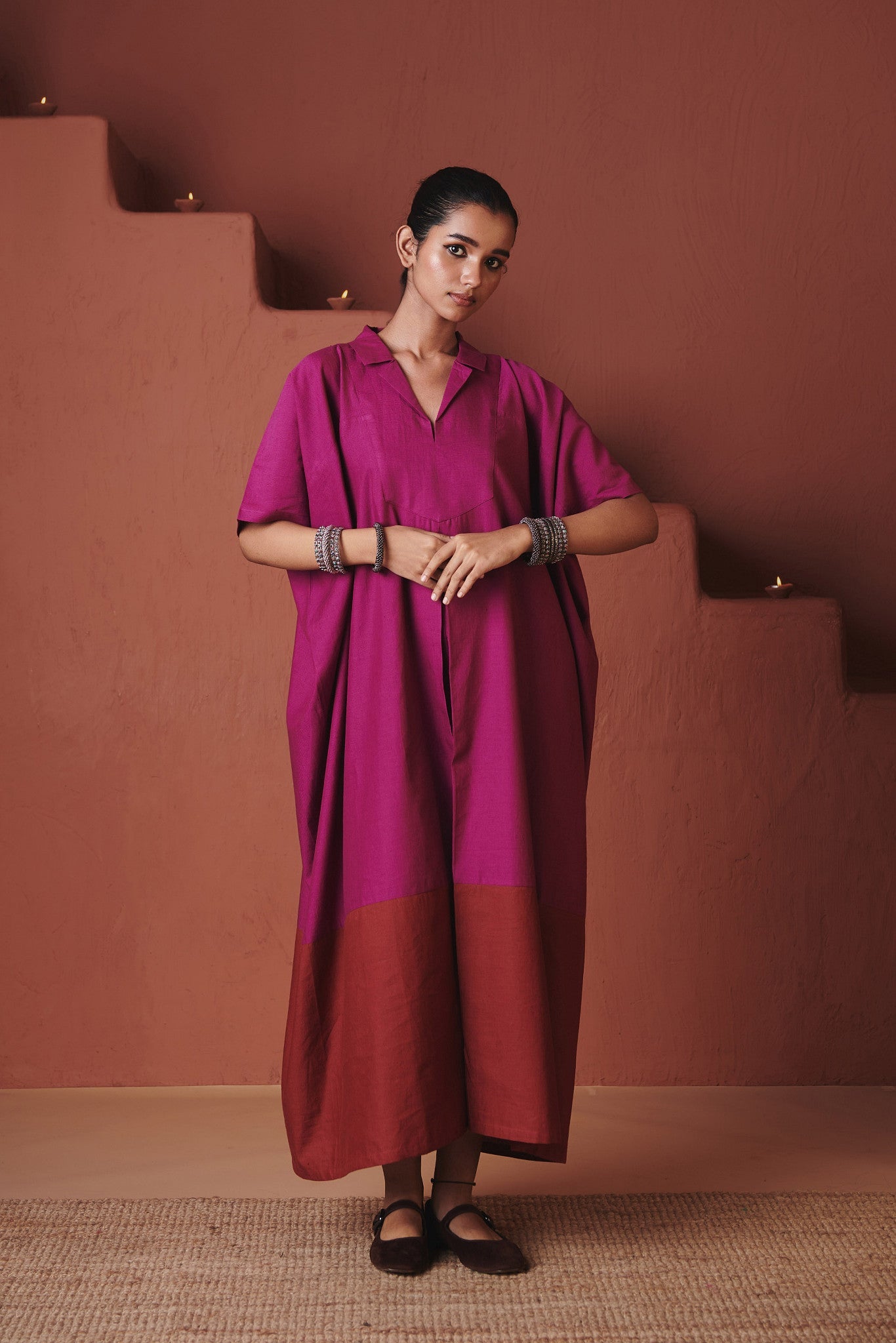 Orchid Co - Linen Kaftan Dress - CiceroniKaftan, DressSaphed