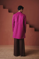 Orchid Co - Linen Men's Long Jacket - CiceroniJacketsSaphed