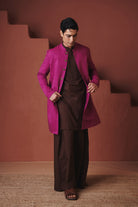 Orchid Co - Linen Men's Long Jacket - CiceroniJacketsSaphed