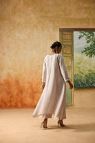 Orchid Kurta Set - Light Grey - CiceroniKurta Set, Festive WearKhyati Rughani