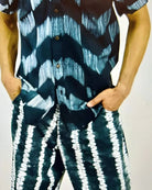 Organic Tie and Dye Black Pant - CiceroniPantsSonica Sarna