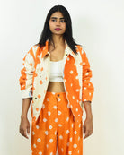 Organic Tie and Dye Orange Pant - CiceroniPantsSonica Sarna