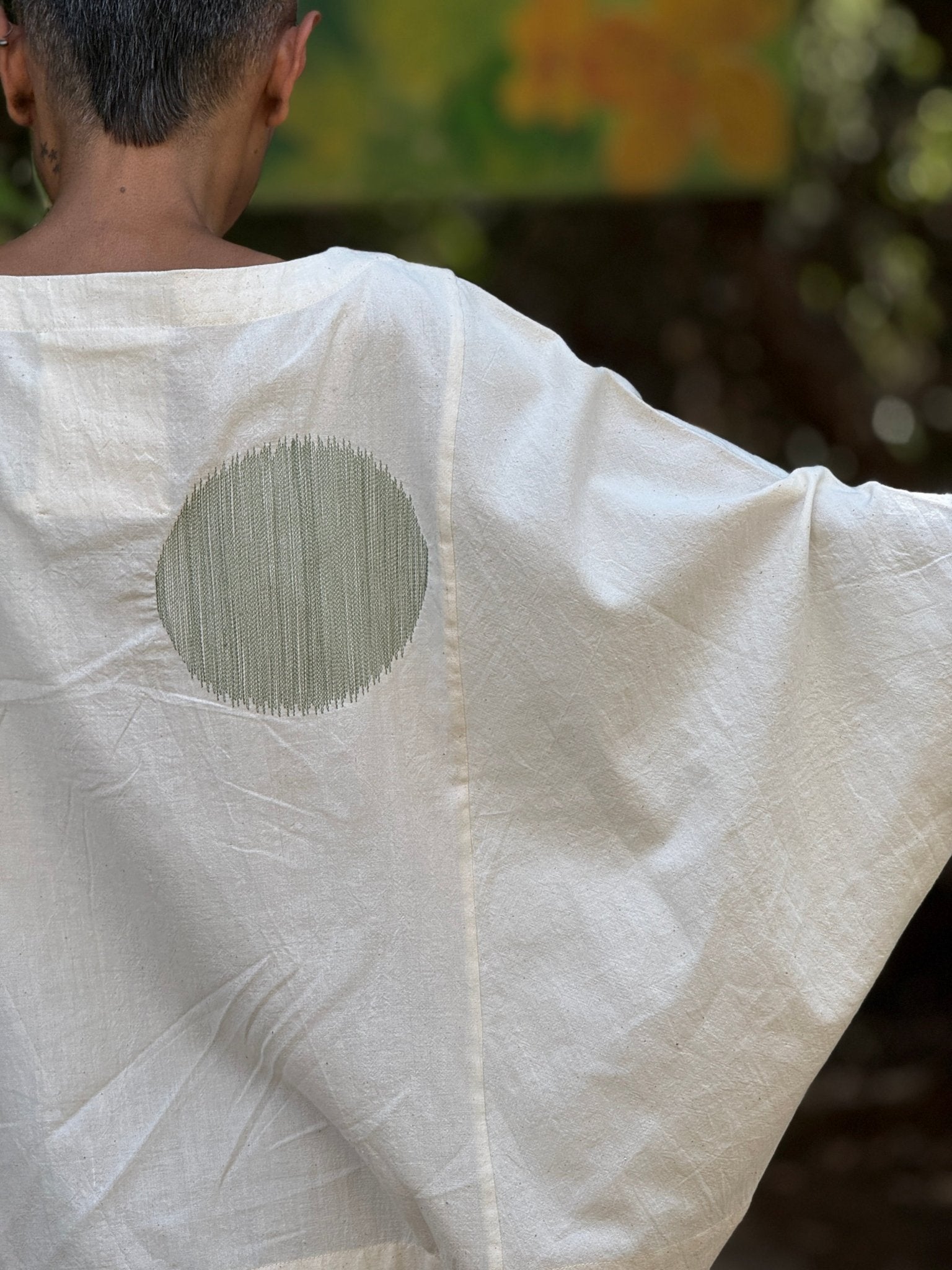 Origami Polka White Top - CiceroniTopsChiu