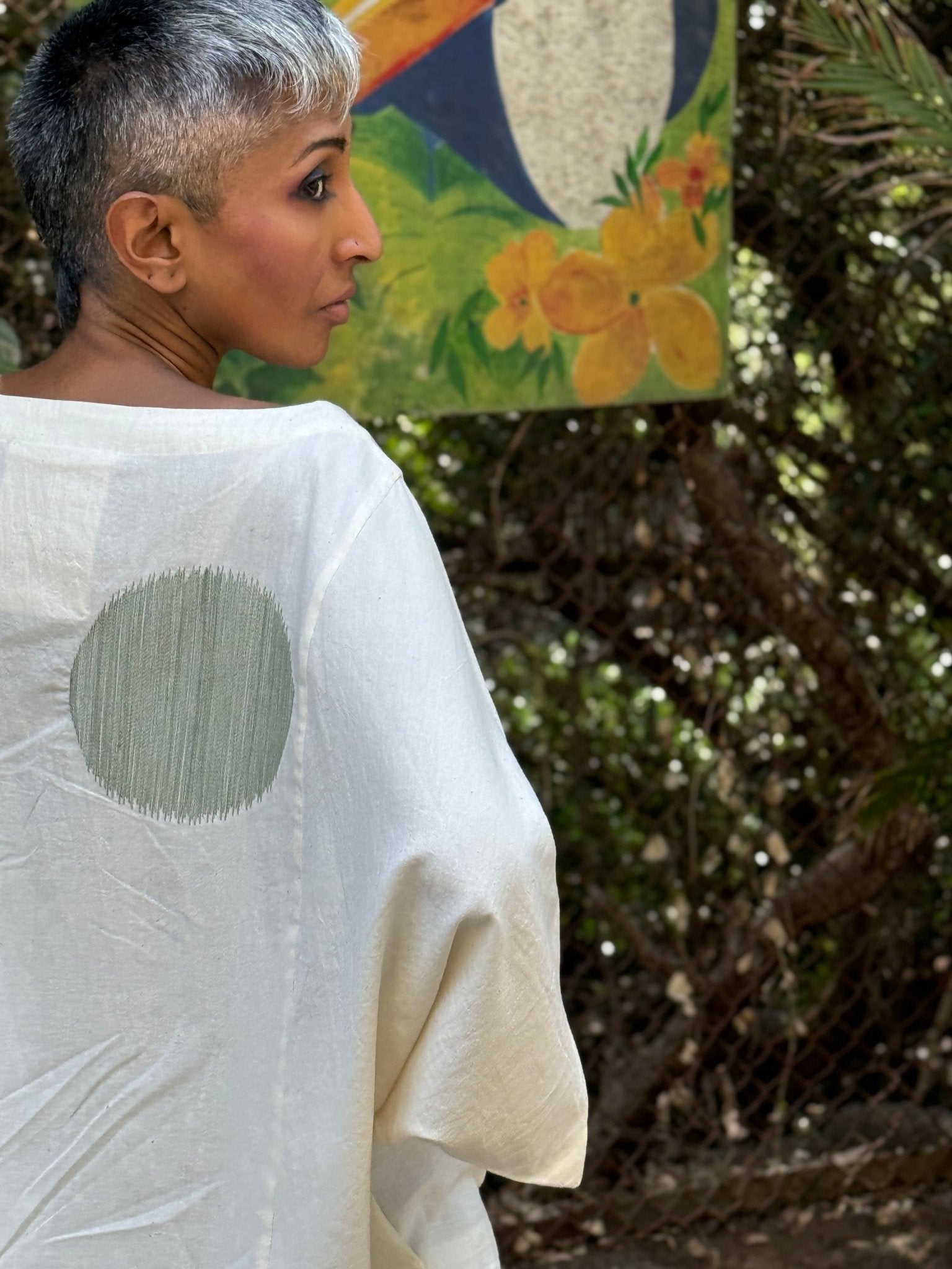 Origami Polka White Top - CiceroniTopsChiu