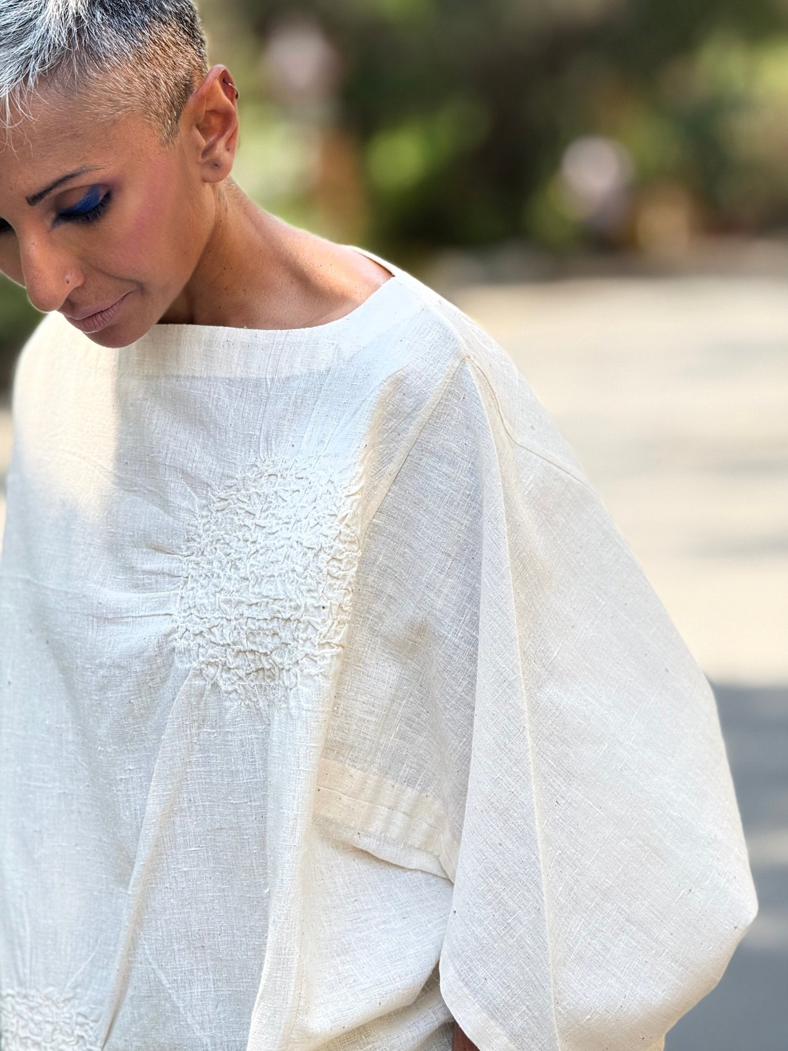 Origami Rouched Top - CiceroniTopsChiu