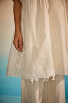 Orihime Box Pleat Appliqué Kurta Set - CiceroniKurta Set, Everyday WearAhmev