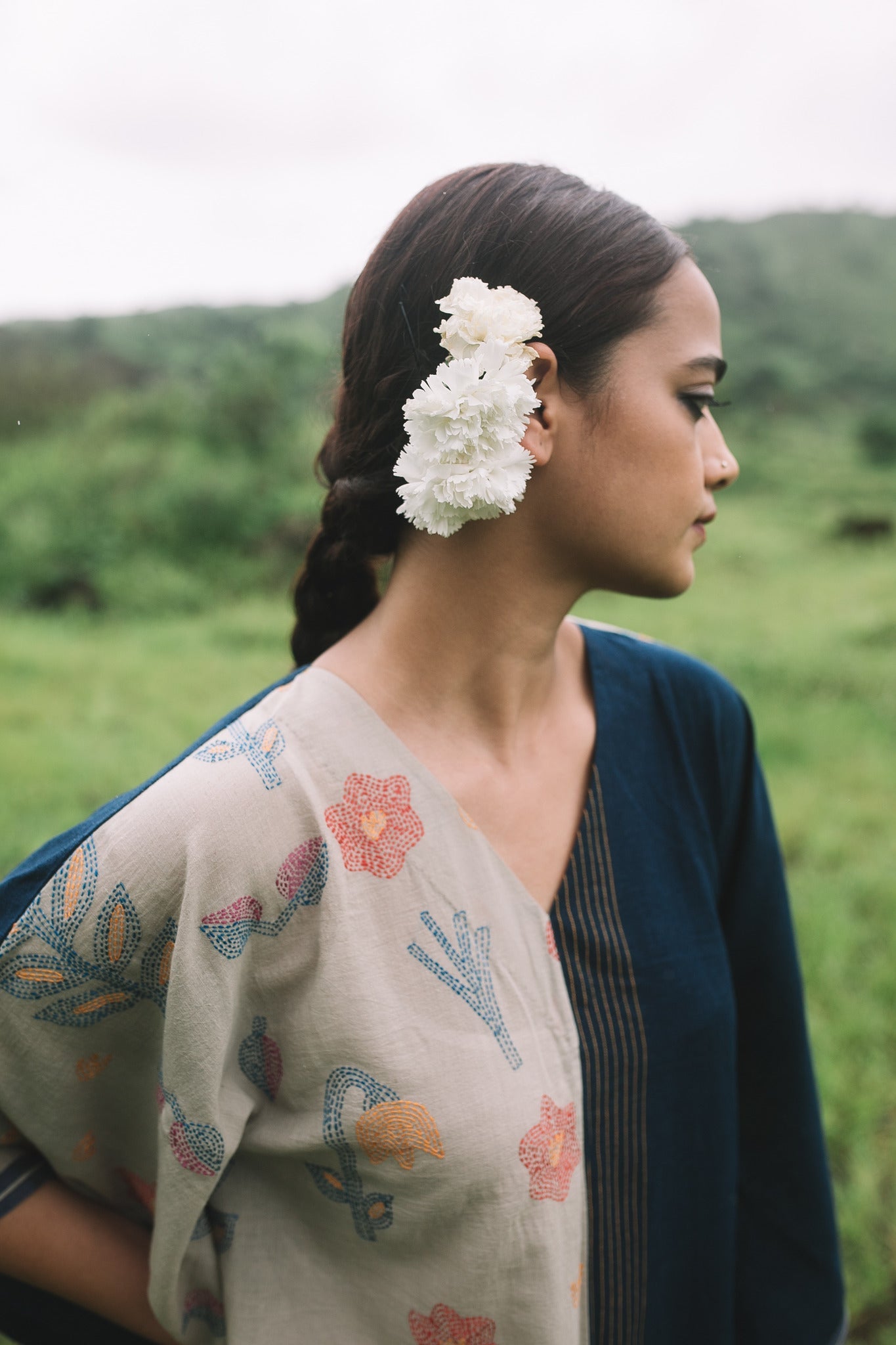 Oshibana Kaftan Dress - CiceroniDressesIra