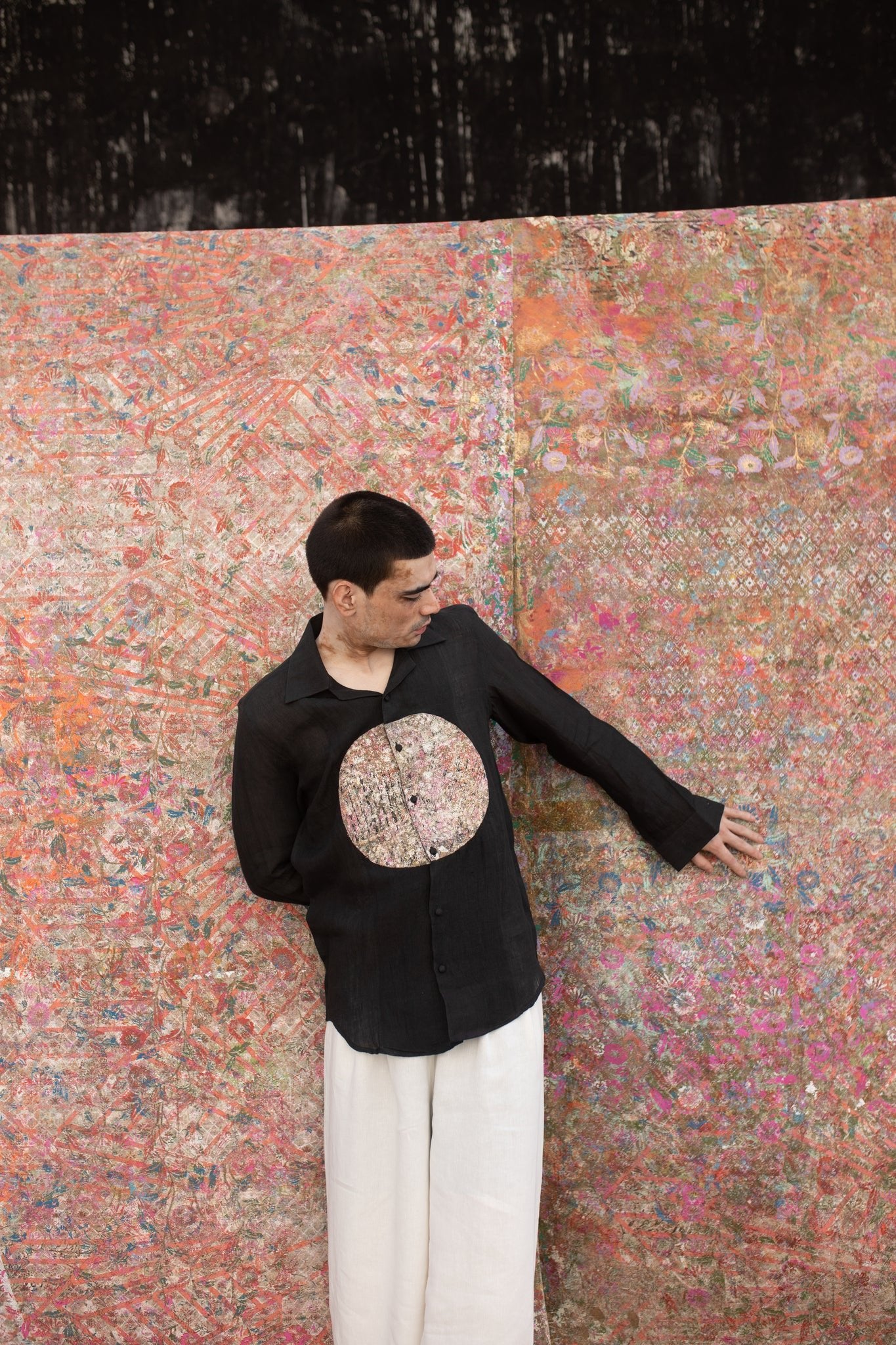 Over the Moon Shirt - Black - CiceroniShirtsAnam Husain