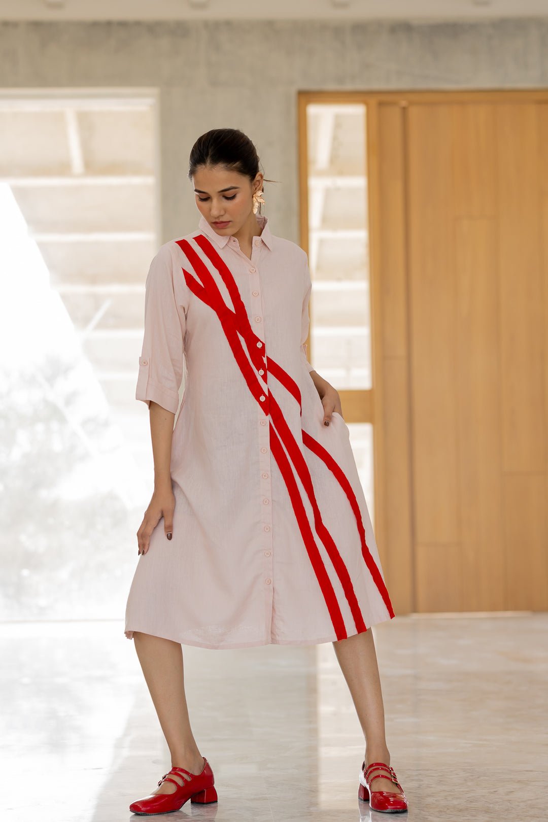 Oyster Wave Dress - CiceroniDressesSilai Studio