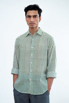 Paddy Green Stripes Shirt - CiceroniMen ShirtsHomeland Elegies