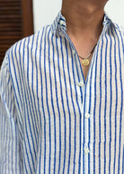 Paddy Navy Stripes Shirt - CiceroniMen ShirtsHomeland Elegies
