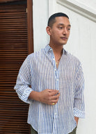 Paddy Navy Stripes Shirt - CiceroniMen ShirtsHomeland Elegies