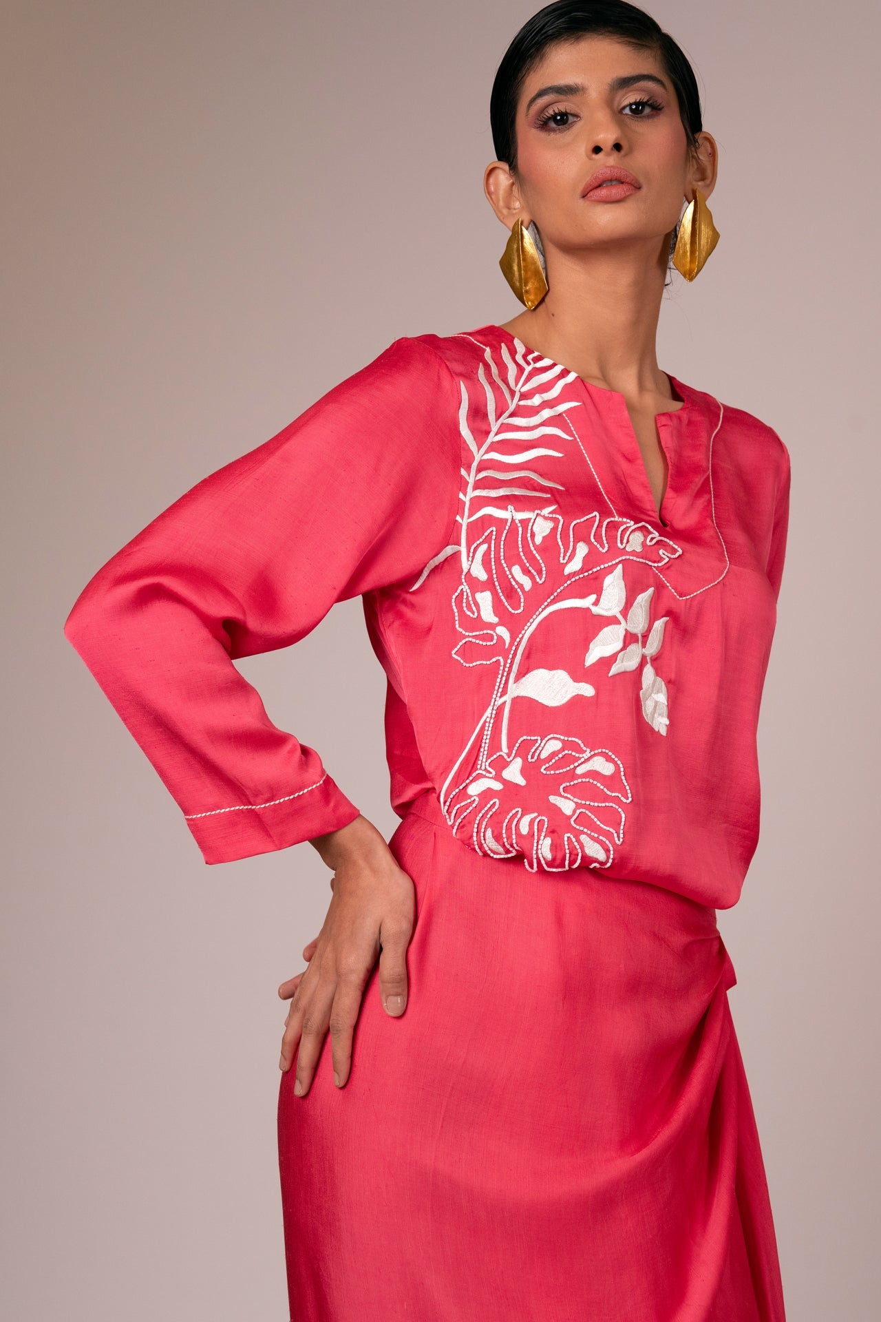 Pahi - Wrap-around Kimono Dress - CiceroniDressesMadder Much