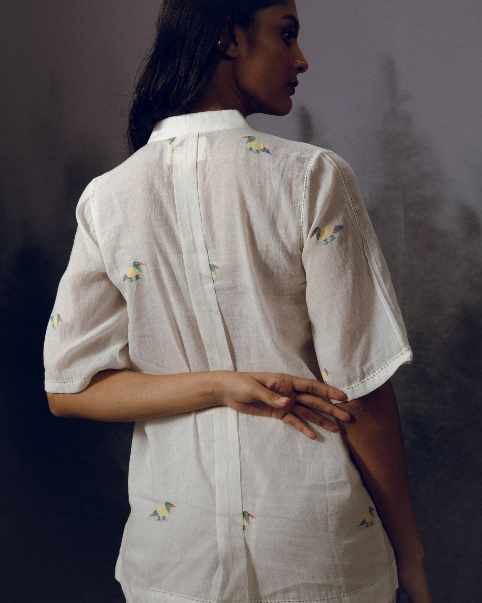 Pakhi Shirt - CiceroniWomen ShirtsGulmohar Calcutta