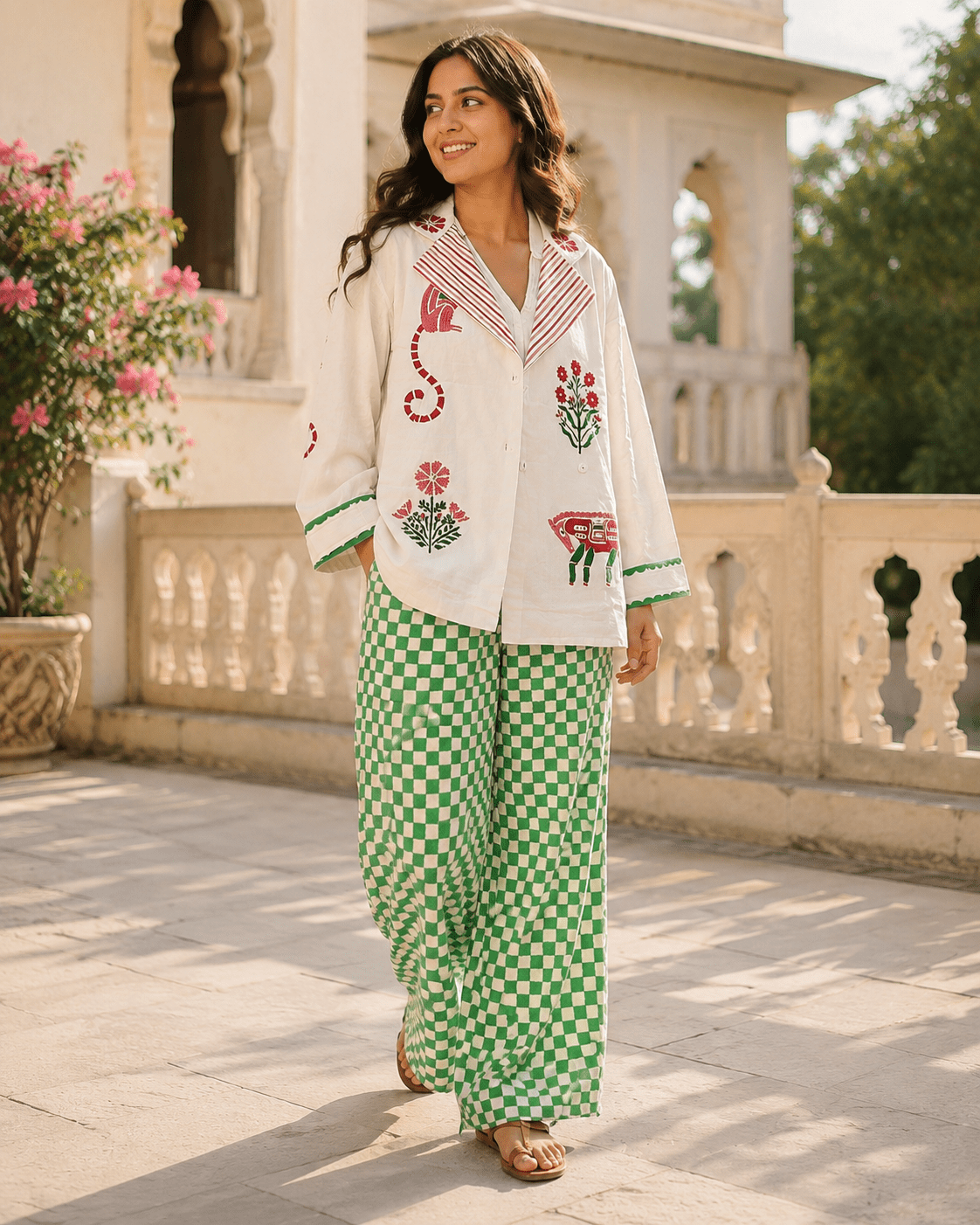 Palace Coat Shirt - CiceroniWomen ShirtsThe Raw India