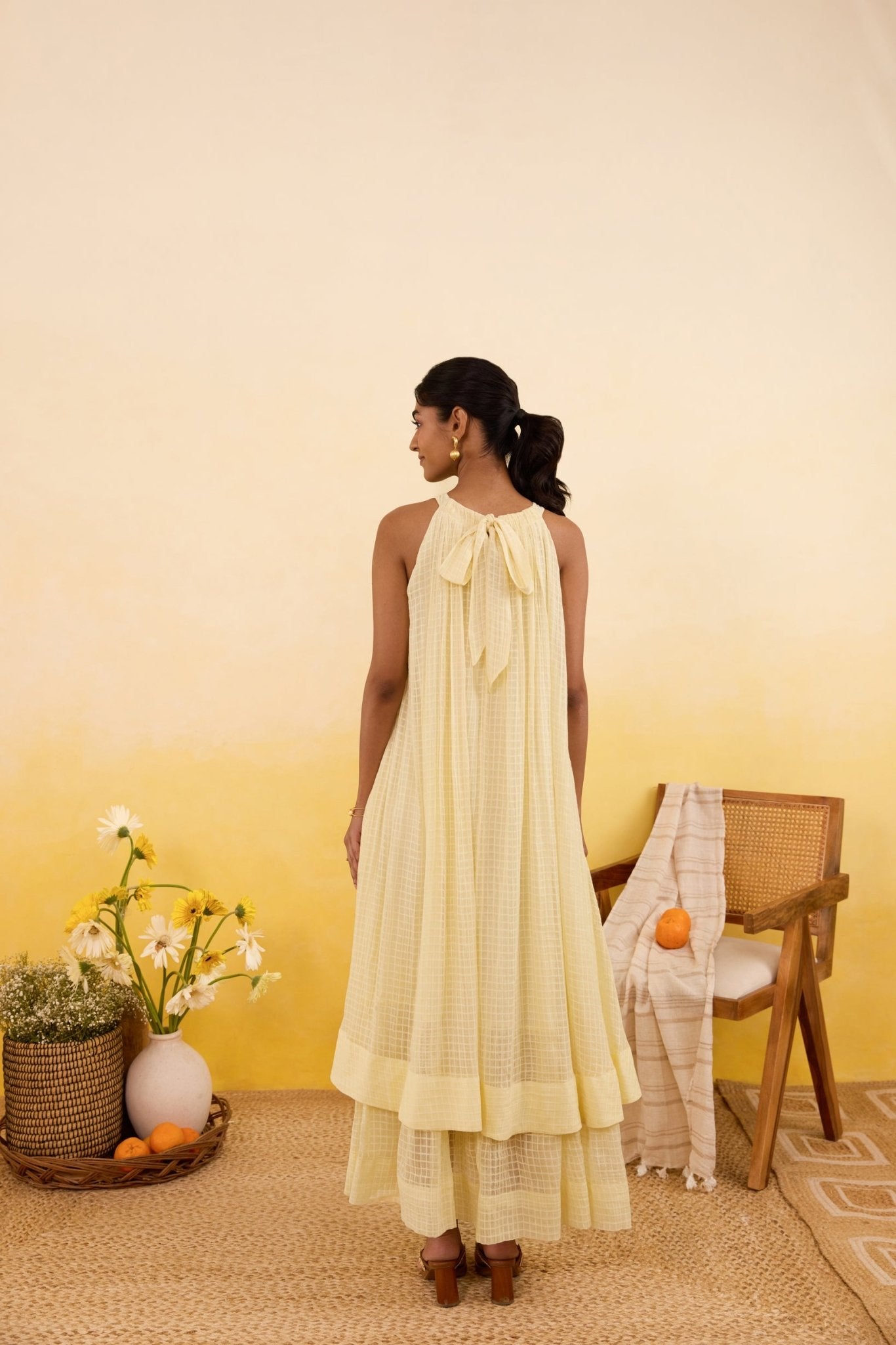 Palm Whisper Dress - CiceroniDressesTaro